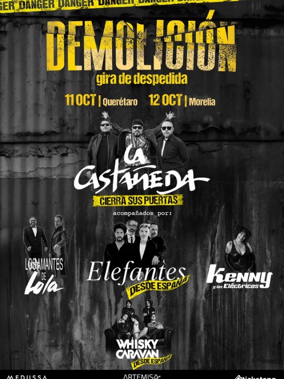 La Castañeda se despedirá de los escenarios en el Festival Demolición