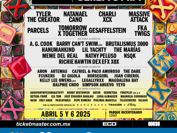 El AXE Ceremonia 2025 anunció su line up completo